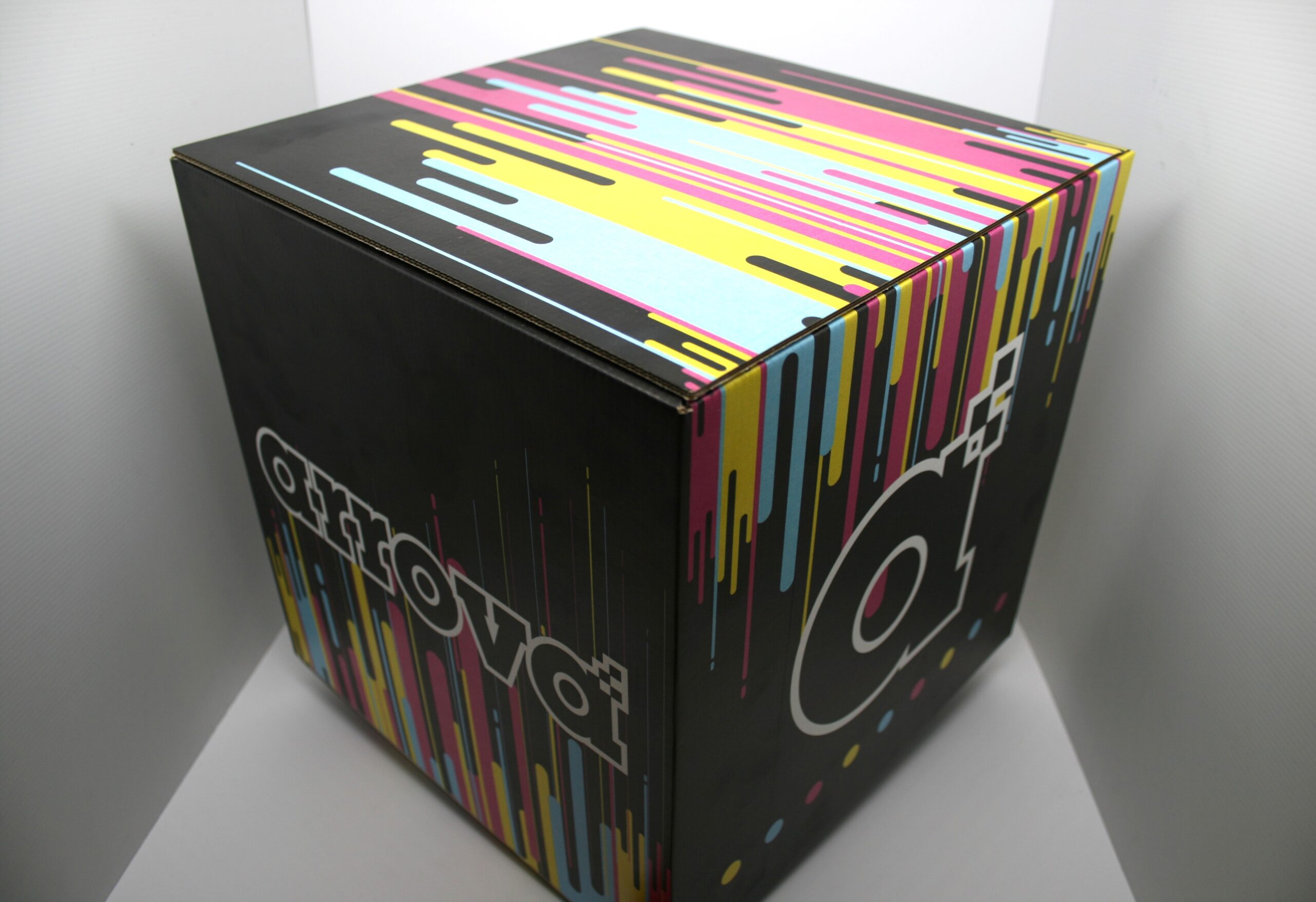 Cubo de cartón con impresión digital - Imagen 2