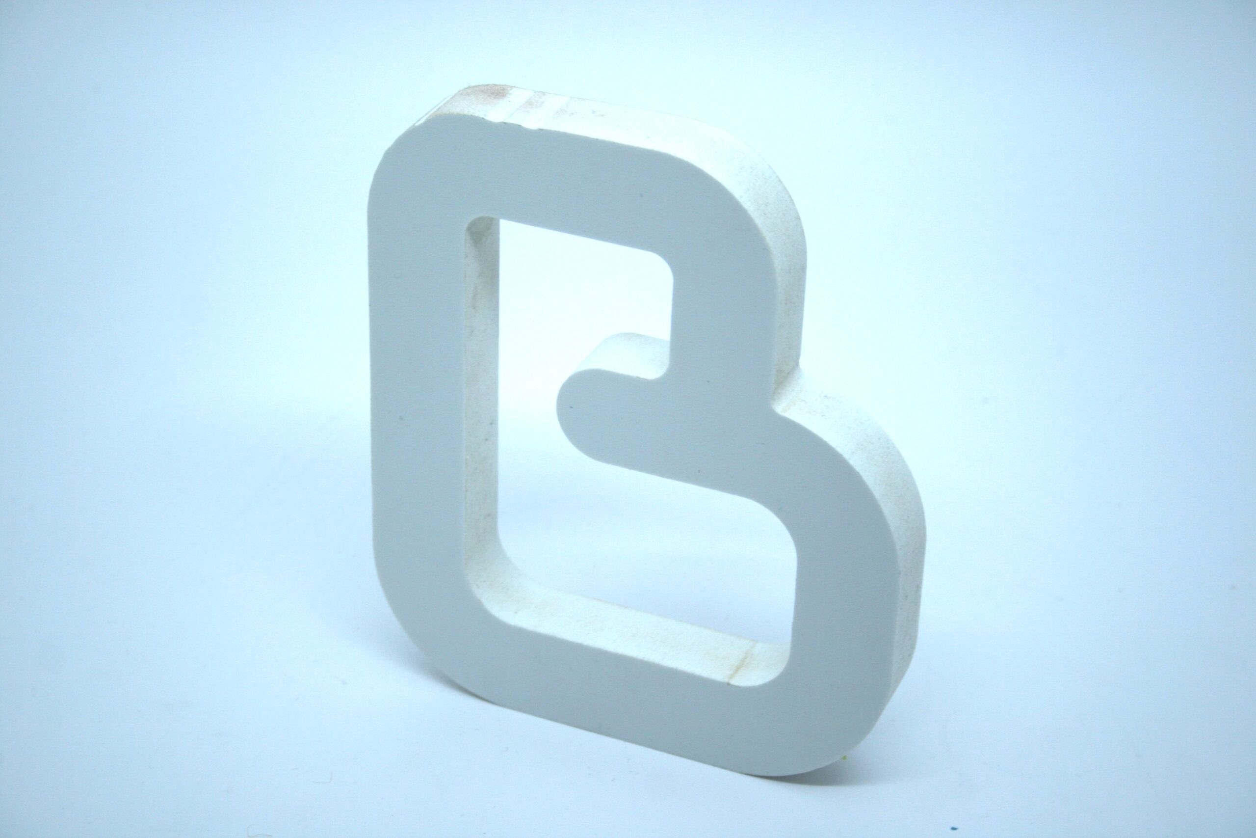 Logotipo PVC blanco - Imagen 2